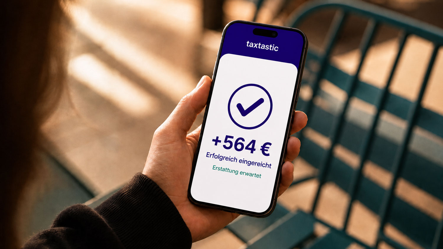 taxtastic App — Erfolgreich eingereicht